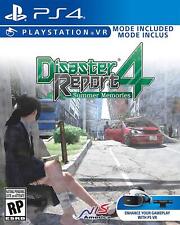 Disaster Report 4: Summer Memories PAL Playstation 4  box art